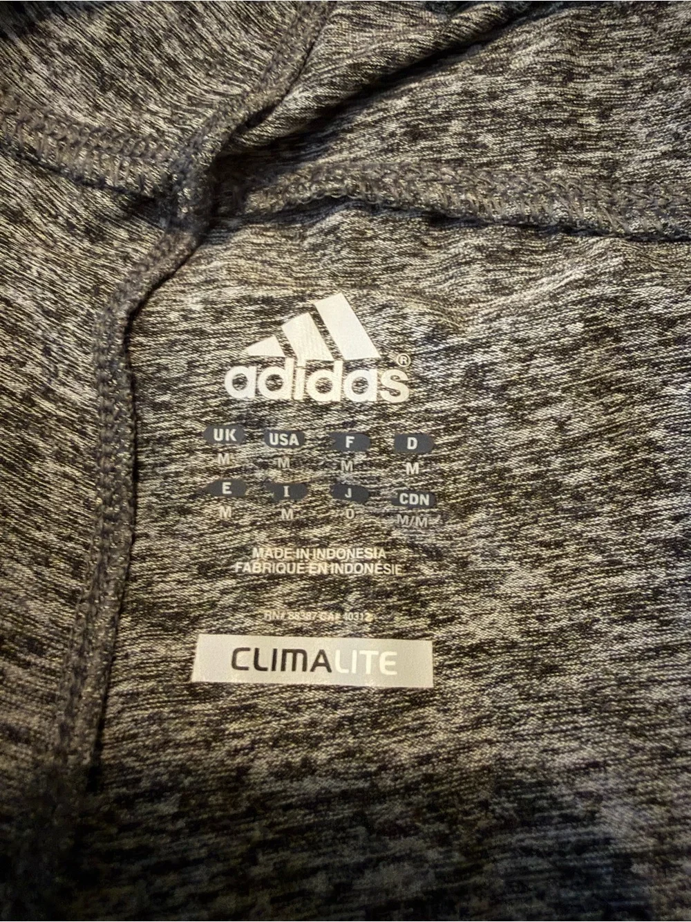 NWOT Adidas Men's Gray Active Lounge Pants - Climalite